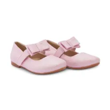 Балетки с бантом