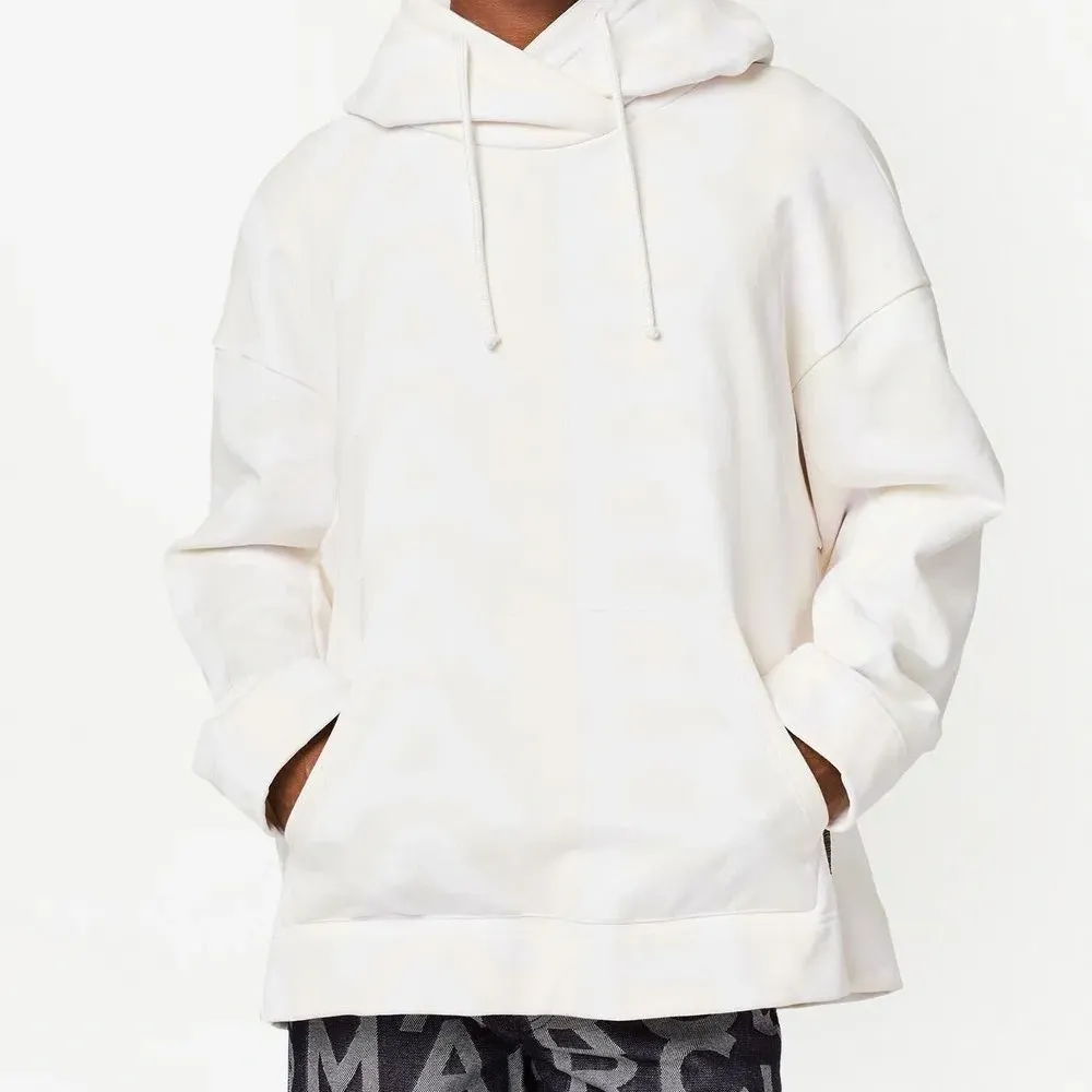 Худи оверсайз с кулиской и монограммой Худи оверсайз с кулиской и монограммой