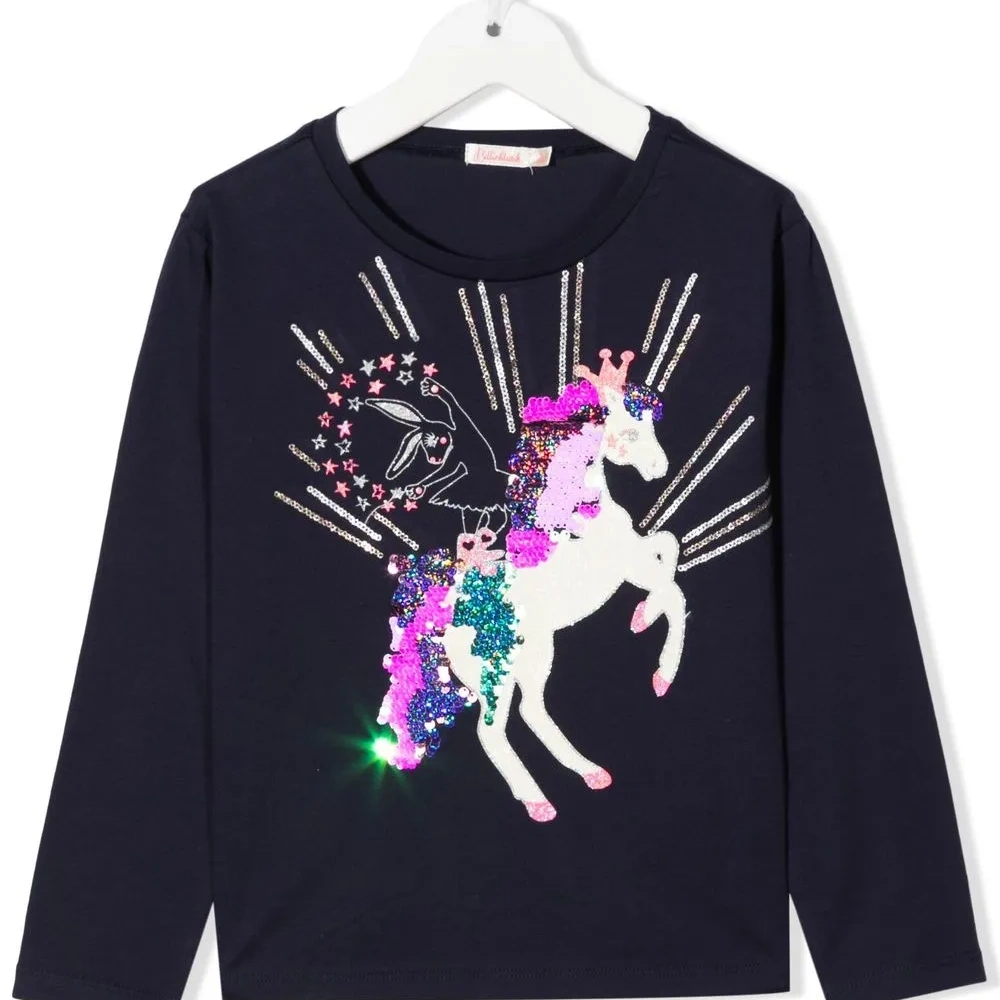 Футболка Unicorn с пайетками