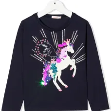 Футболка Unicorn с пайетками