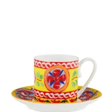 Набор для эспрессо с геометричным узором