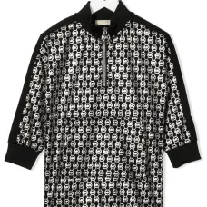 Платье-толстовка с логотипом