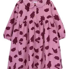 Платье с анималистичным принтом