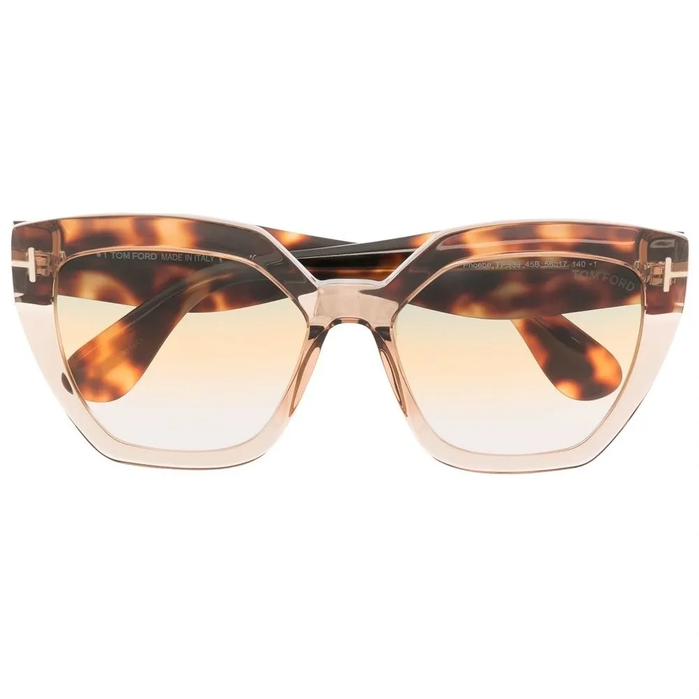 Солнцезащитные очки Phoebe черепаховой расцветки