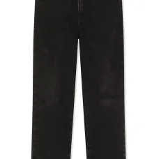 Джинсы прямого кроя с принтом