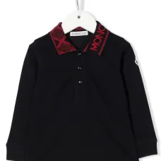 Рубашка поло с длинными рукавами и логотипом Рубашка поло с длинными рукавами и логотипом