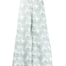 Широкие брюки с принтом Широкие брюки с принтом