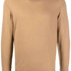 Свитер с круглым вырезом