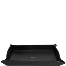 Кожаный поднос с логотипом