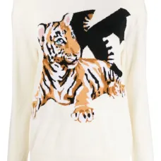 Джемпер вязки интарсия