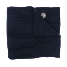 шарф в рубчик