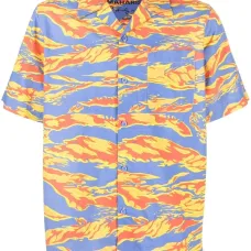 Рубашка с графичным принтом