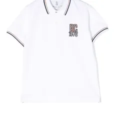 Рубашка поло с вышитым логотипом