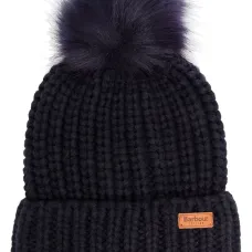 Шапка бини с помпоном и логотипом Шапка бини с помпоном и логотипом