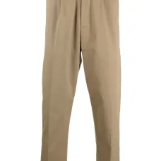 Брюки прямого кроя с логотипом