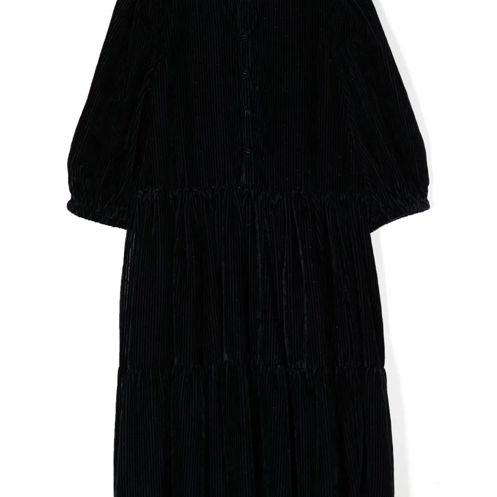 Corduroy shirt dress