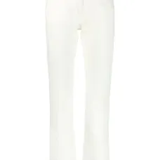 Прямые джинсы с завышенной талией