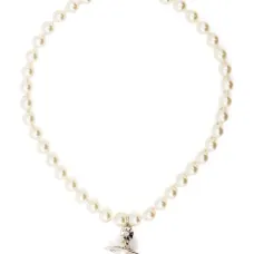 Колье-чокер с искусственным жемчугом