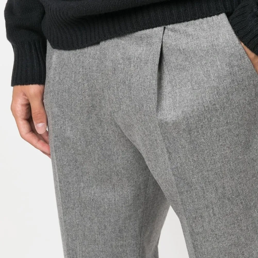 брюки из эластичной шерсти