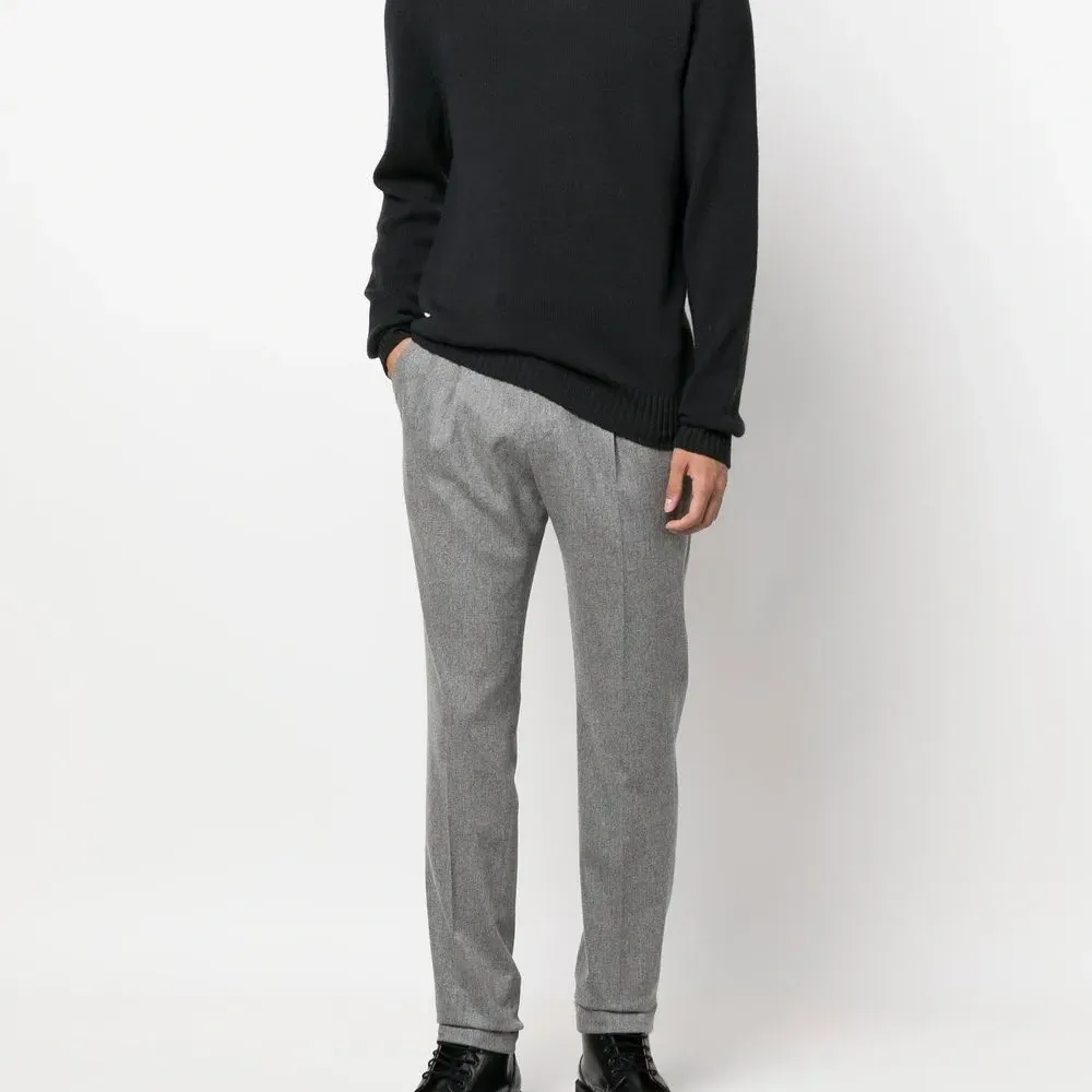 брюки из эластичной шерсти