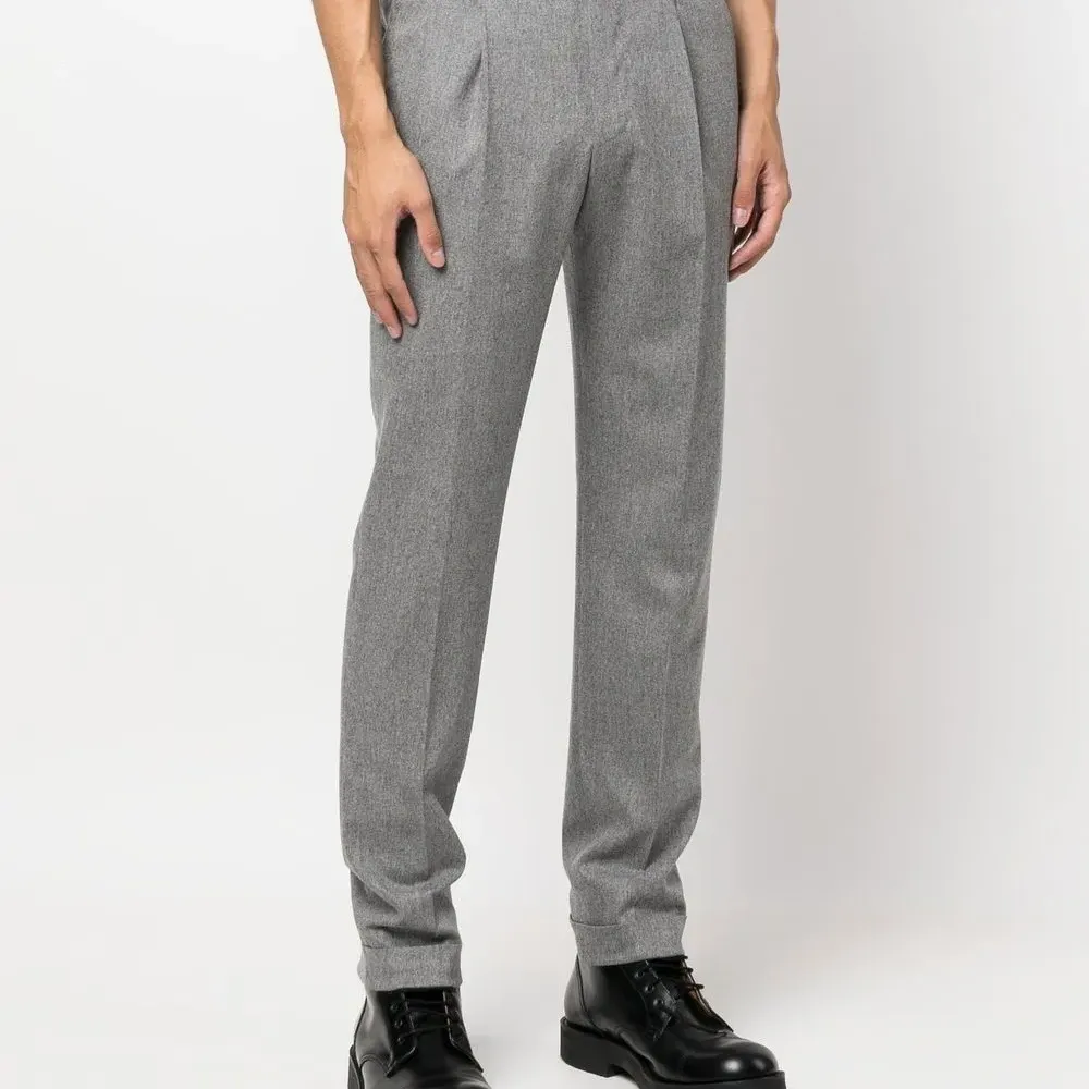 брюки из эластичной шерсти