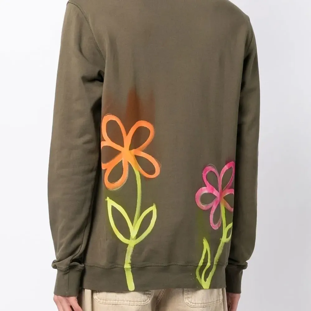 Футболка с длинными рукавами и графичным принтом