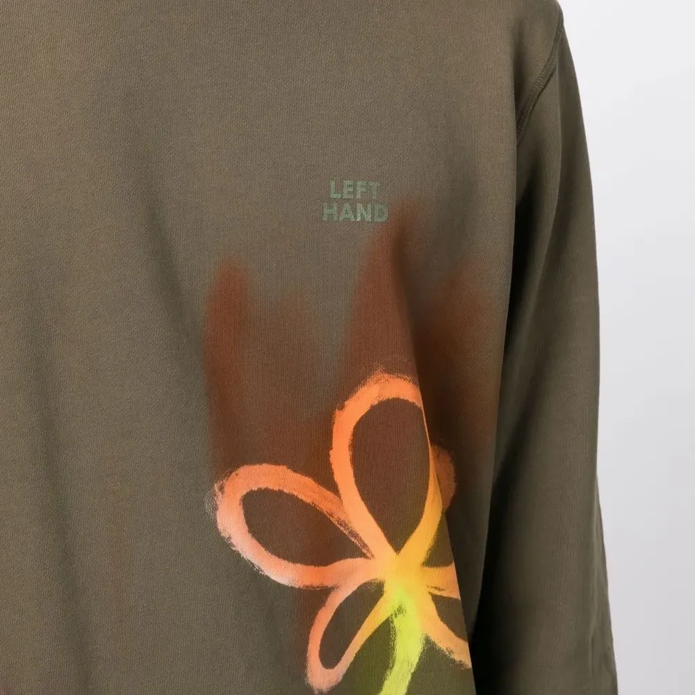 Футболка с длинными рукавами и графичным принтом