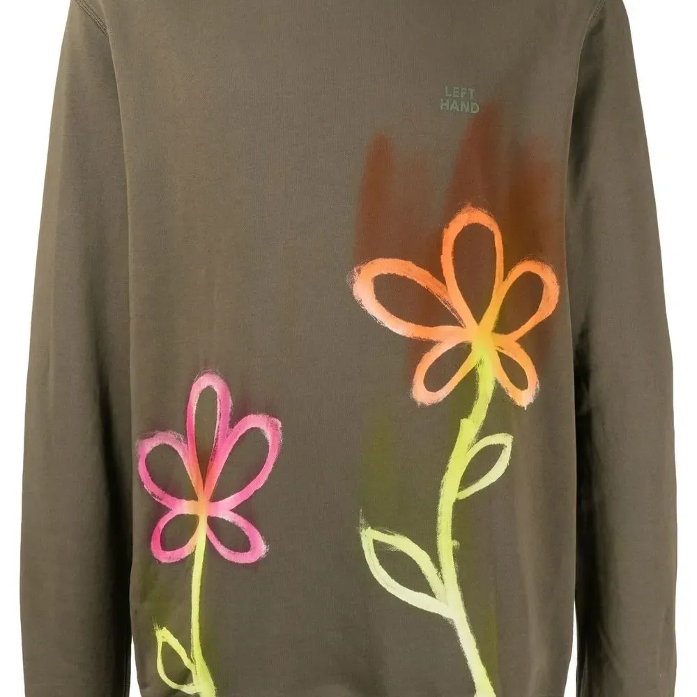 Футболка с длинными рукавами и графичным принтом