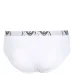 Комплект из трех трусов-брифов с логотипом