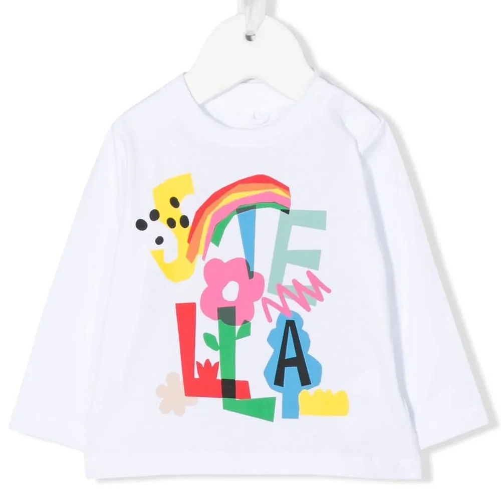 Футболка с длинными рукавами и логотипом