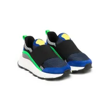 Слипоны в стиле колор-блок