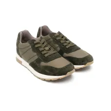 Кроссовки со вставками