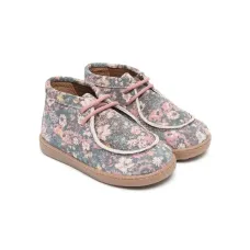 Ботинки с цветочным принтом