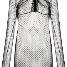 Ночная сорочка из тюля пуэн-деспри