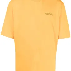 TEMPERA CROSS OVER T-SHIRT OCHER YELLOW
