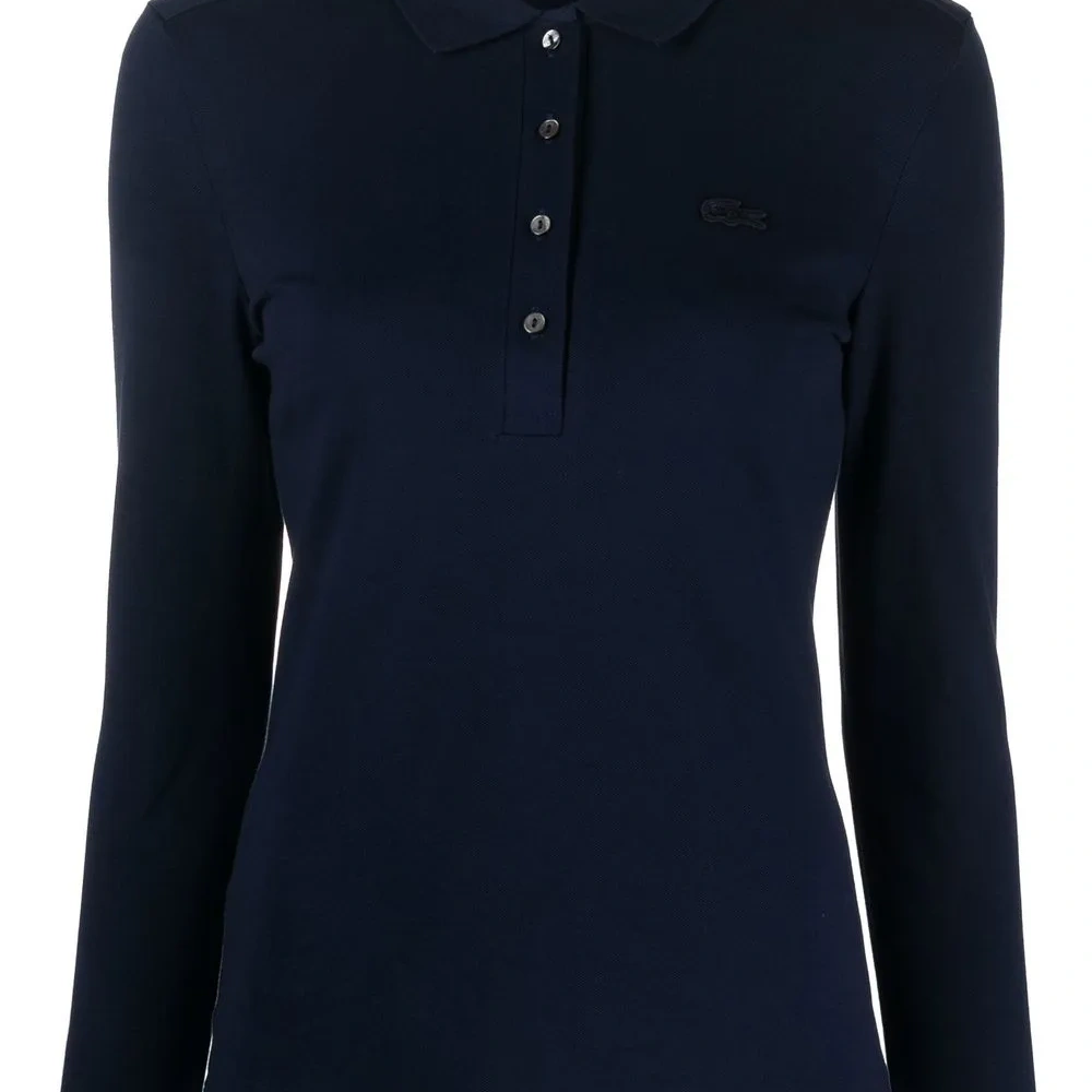 Рубашка поло с длинными рукавами и логотипом