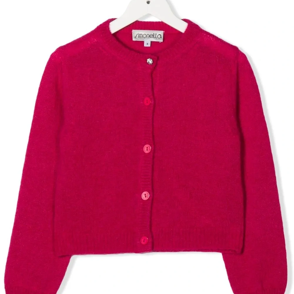 Кардиган тонкой вязки