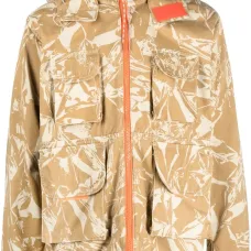 Камуфляжная куртка Crinkle с капюшоном