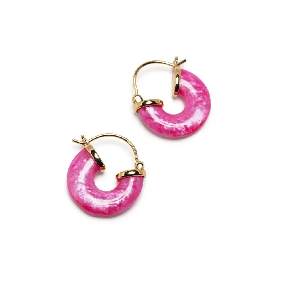 Серьги-подвески с камнями