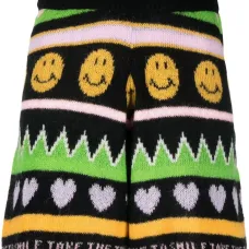 Трикотажные шорты с графичным принтом