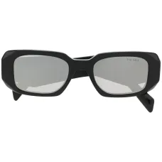 Солнцезащитные очки в прямоугольной оправе с логотипом