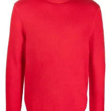 Джемпер тонкой вязки с высоким воротником