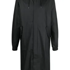 Плащ на молнии с капюшоном