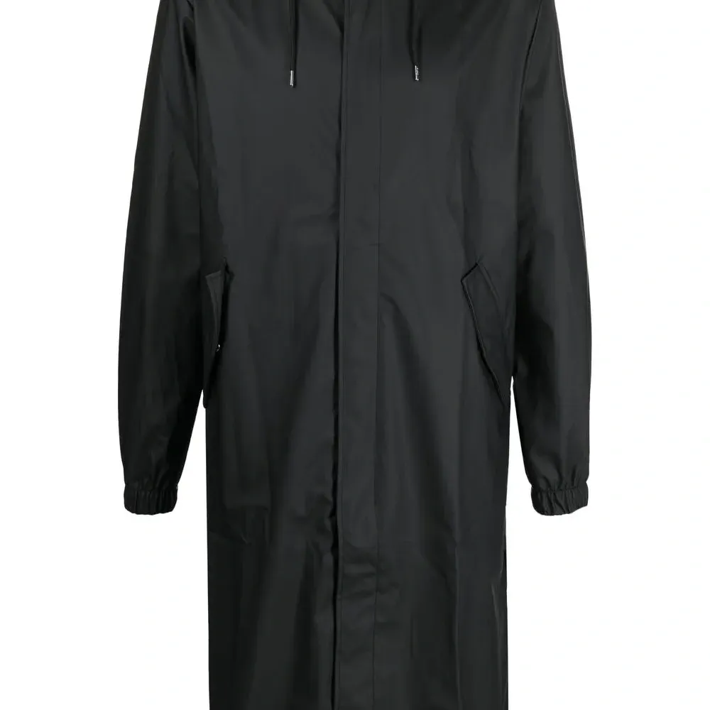 Плащ на молнии с капюшоном Плащ на молнии с капюшоном