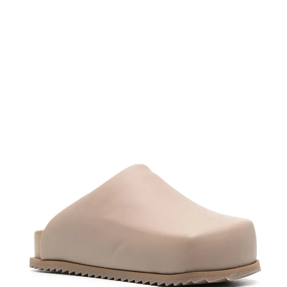 Мюли с квадратным носком