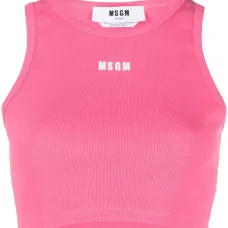 Укороченный топ с логотипом