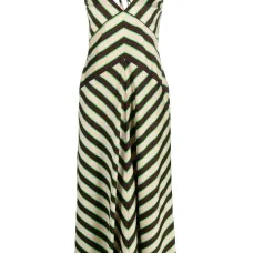 Платье с узором шеврон