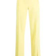 Твиловые брюки со складками