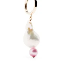 Серьга-кольцо с подвеской