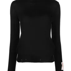 Джемпер с высоким воротником